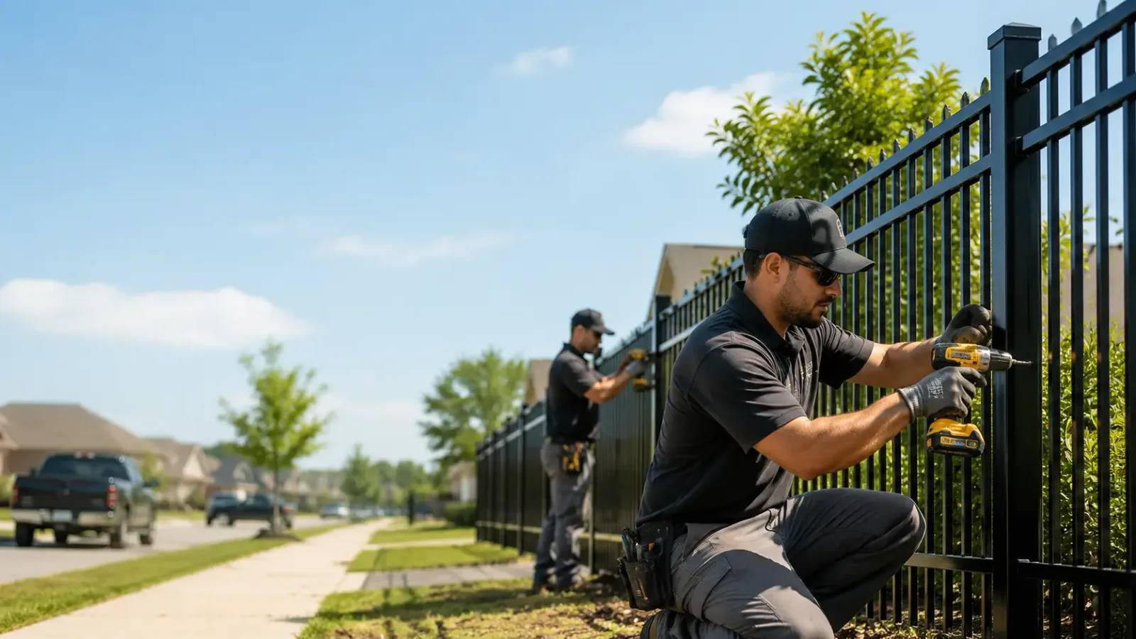 Metal Fence Installation in Summit, MS